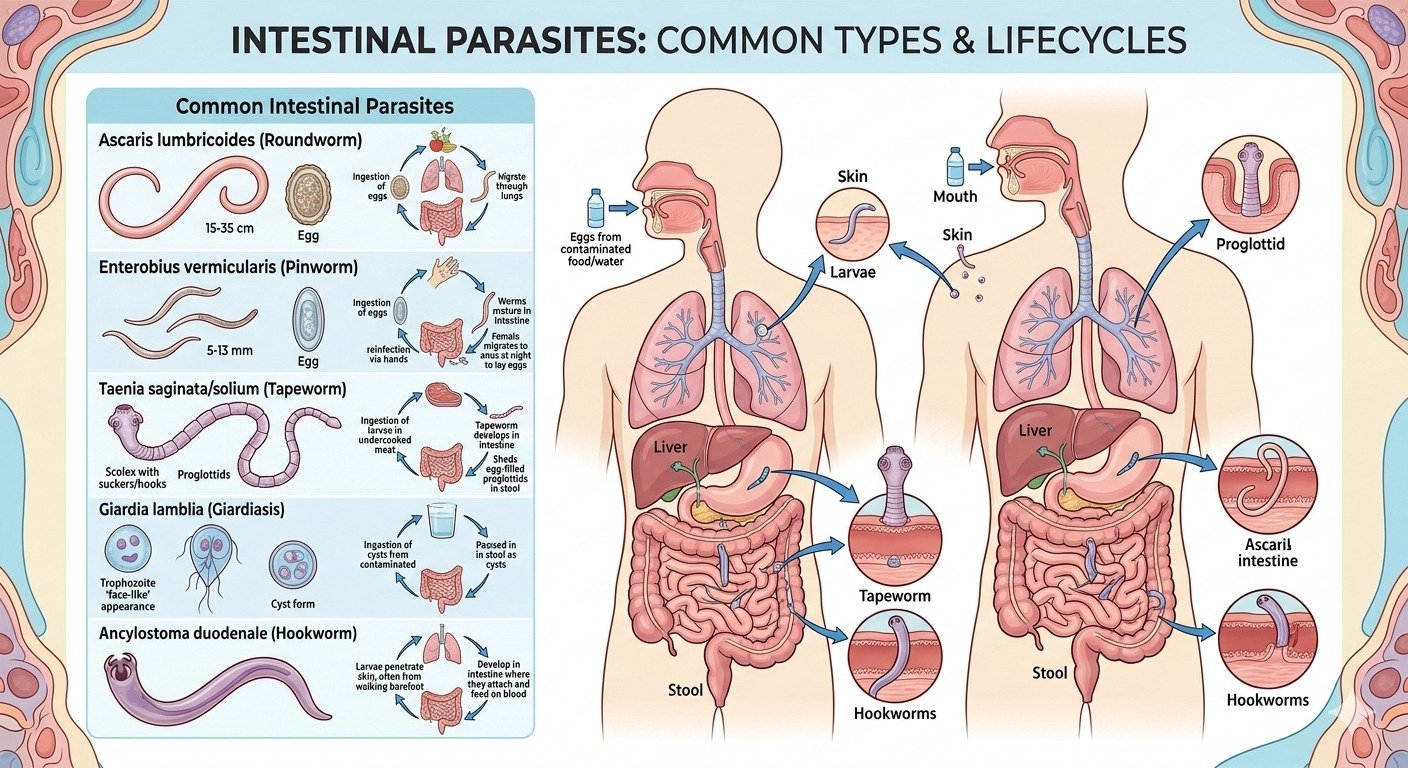 herbs used for parasite cleanse