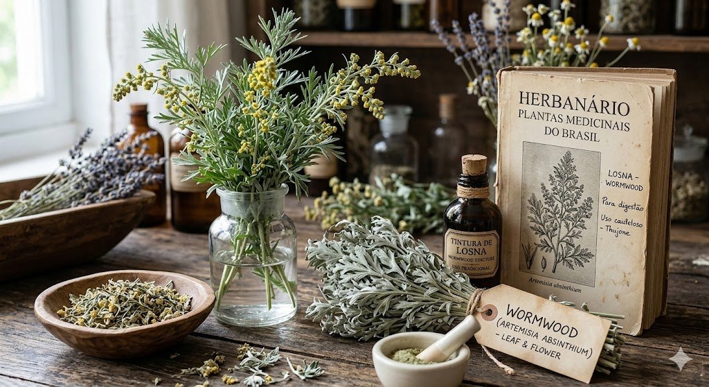 wormwood herb used in parasite cleanse